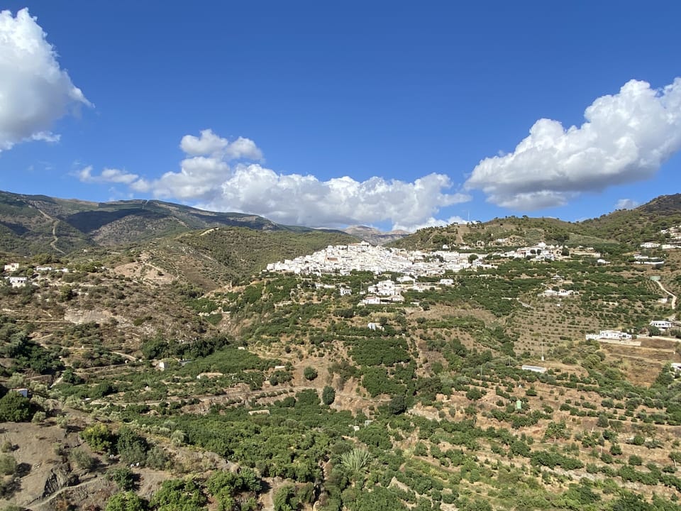Local view on the way to Archez