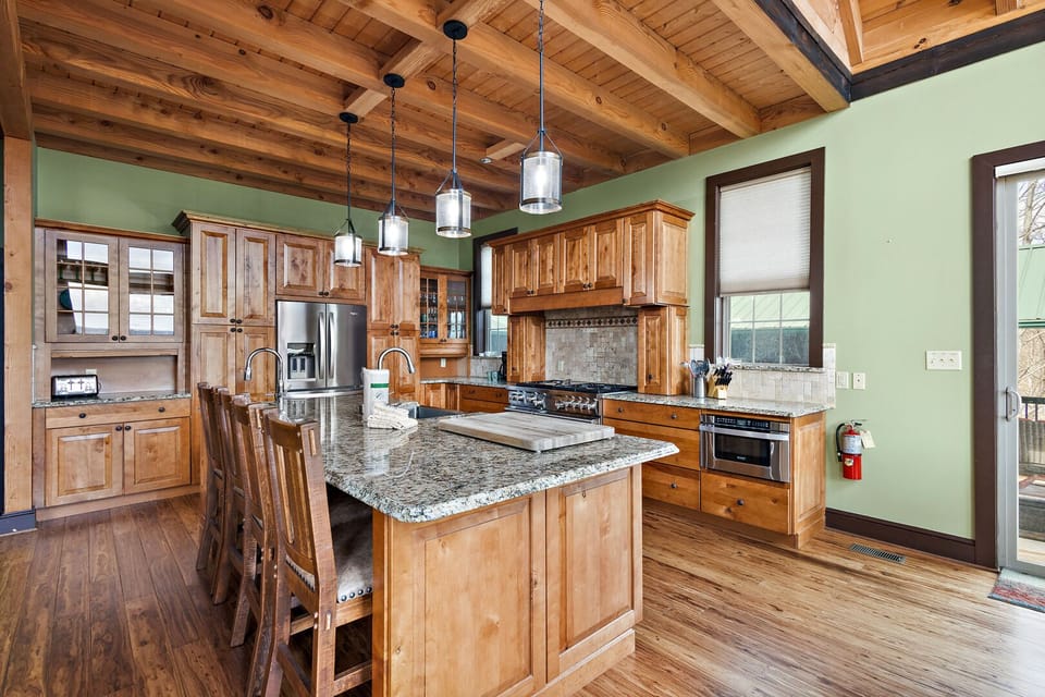 Ample Cabinetry and Counter Space