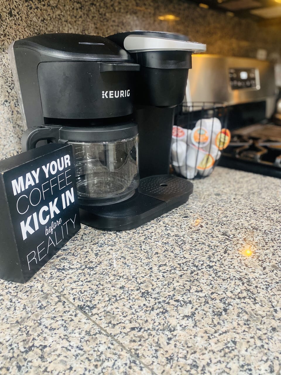Keurig dual brew coffeemaker 