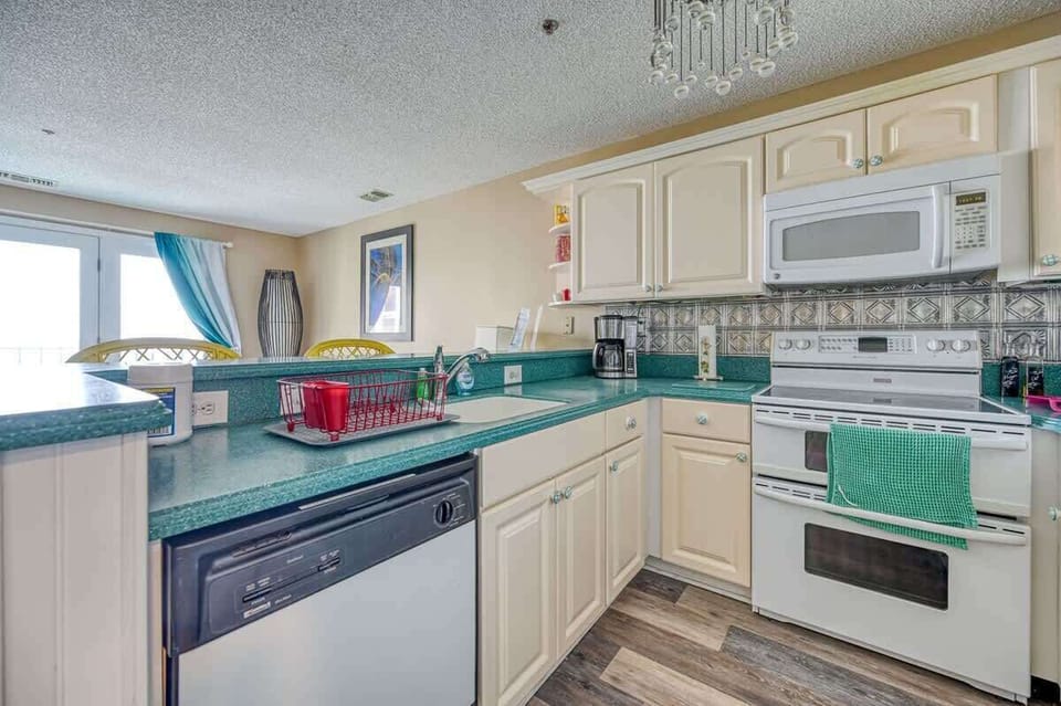 Kitchen with Oceanfront Views