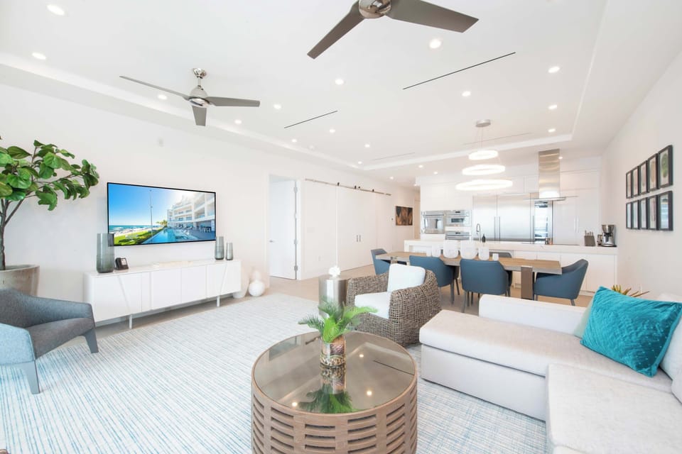 Spacious living areas with all the comforts of home. 