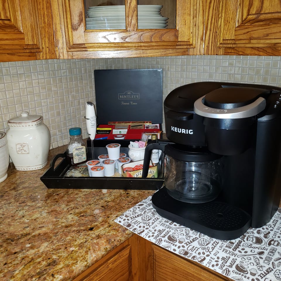 Full coffee and tea service