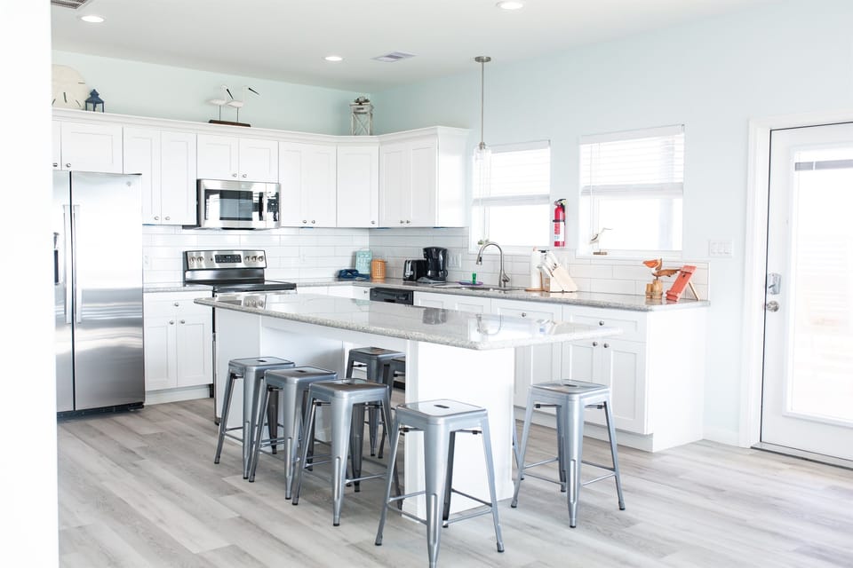 Kitchen in the small house