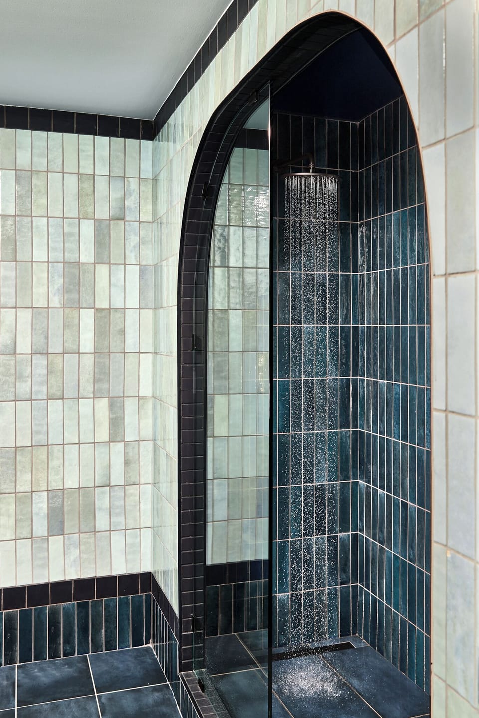Room, 1 King Bed | Bathroom | Rainfall showerhead, designer toiletries, hair dryer, bathrobes