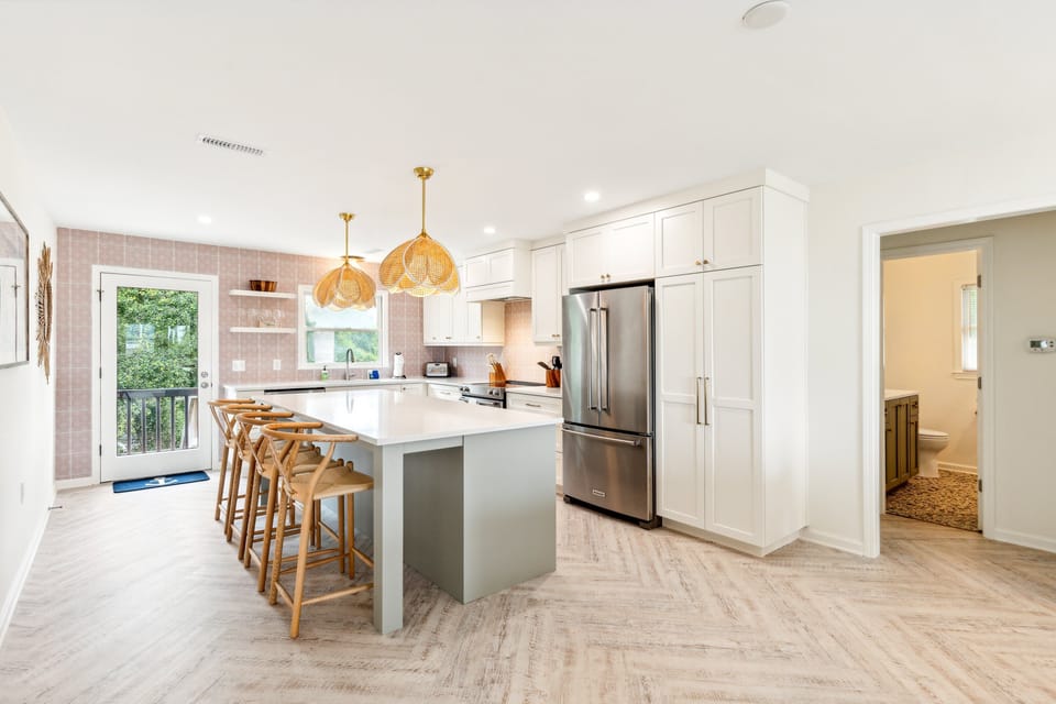 Chef's Kitchen with Bar Seating
