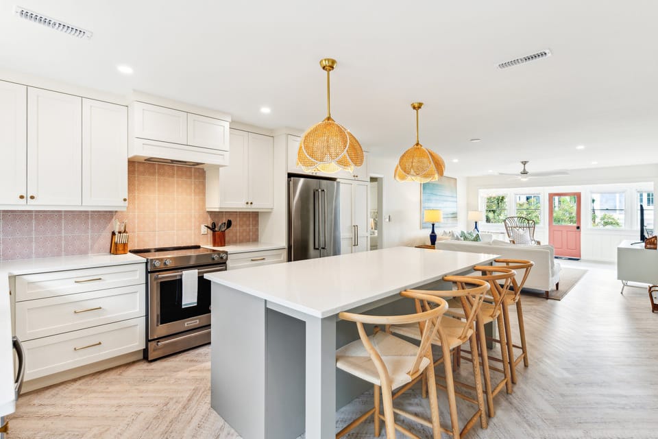 Chef's Kitchen with Bar Seating