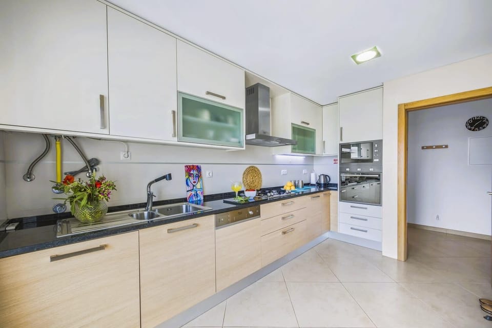 spacious kitchen