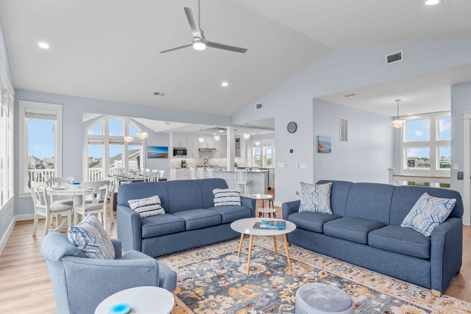 Surf or Sound Realty - 1110 - Ipanema Waves - Great Room -3