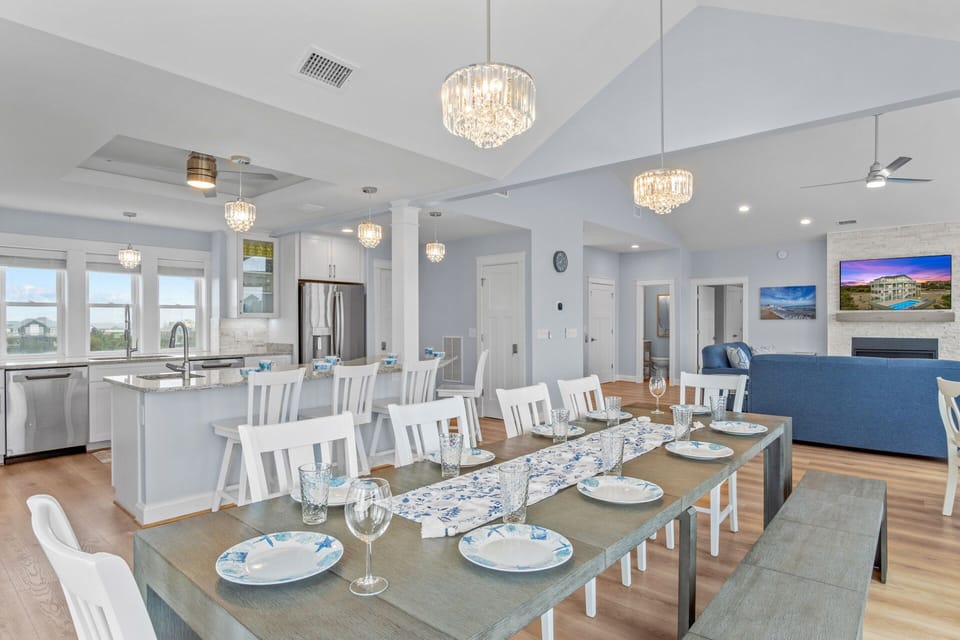 Surf or Sound Realty - 1110 - Ipanema Waves - Dining Area -1