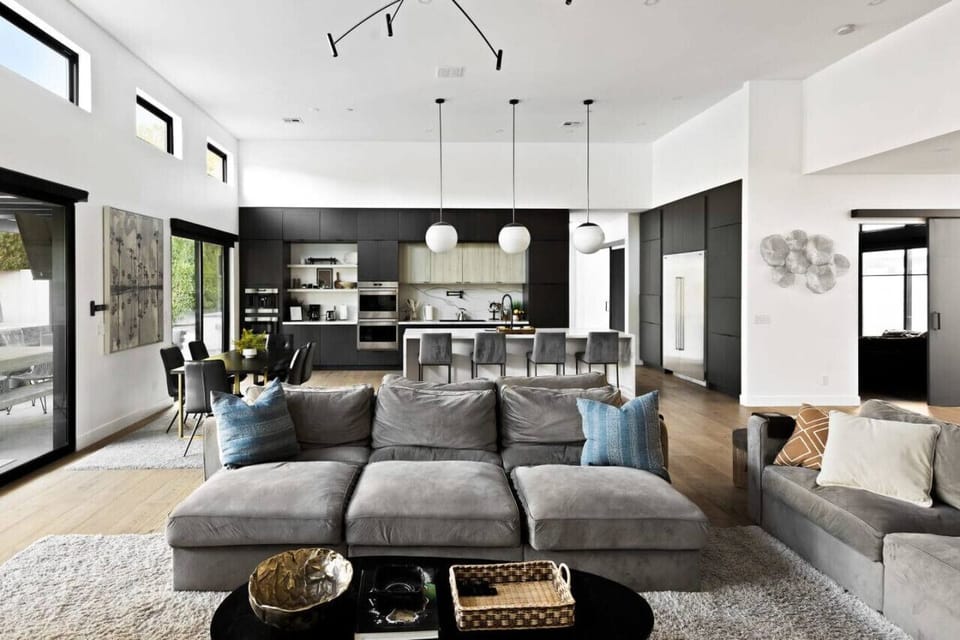 Living Room and Kitchen