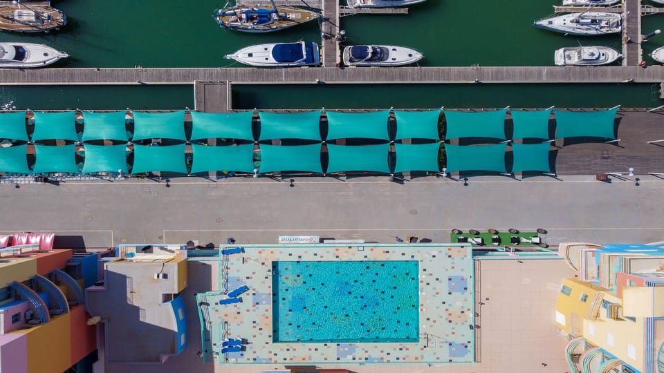 Pool Aerial View