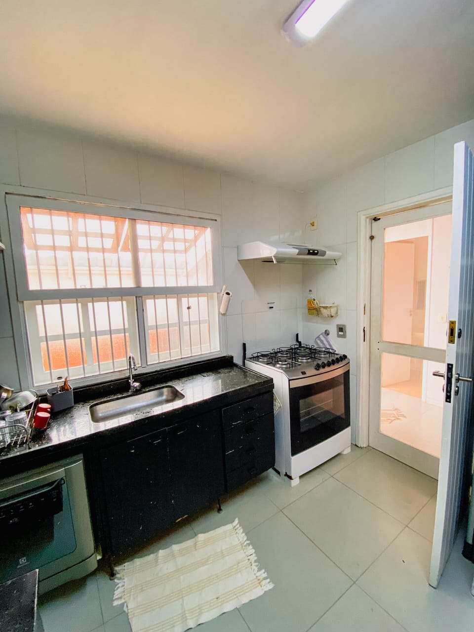 Microwave, espresso maker, cookware/dishes/utensils