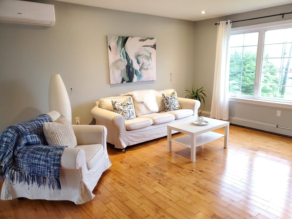 Living space on main level of home.
