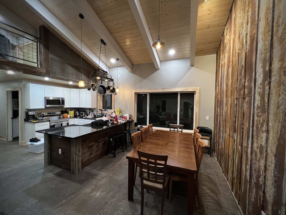 Kitchen is fully stocked with everything you need. Plenty of coffee options!