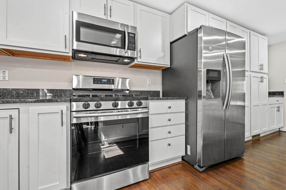 Stainless appliances