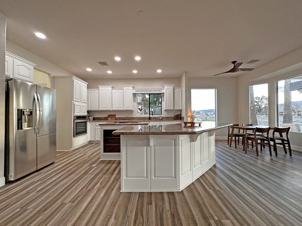 Spacious Kitchen with two Islands!  