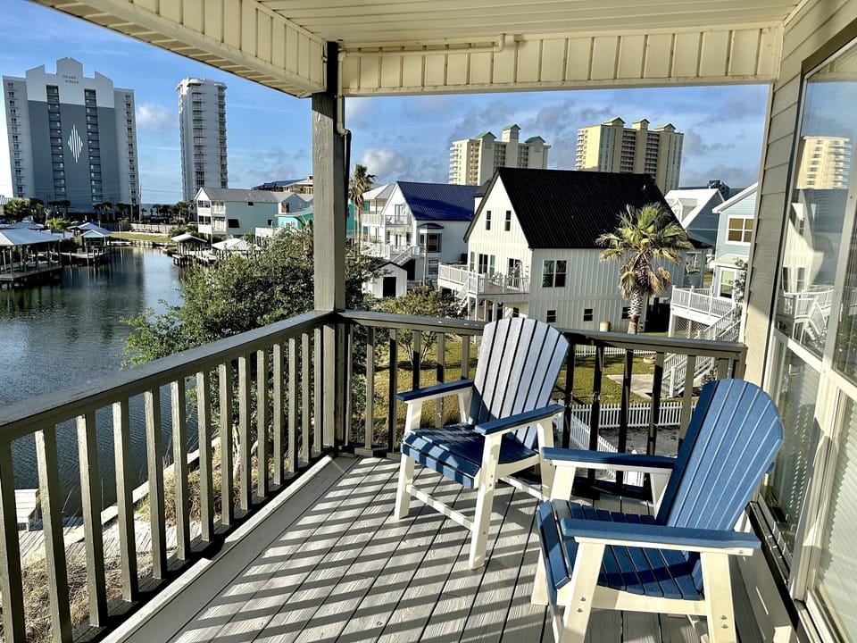 View from deck on 2nd floor. Ocean views