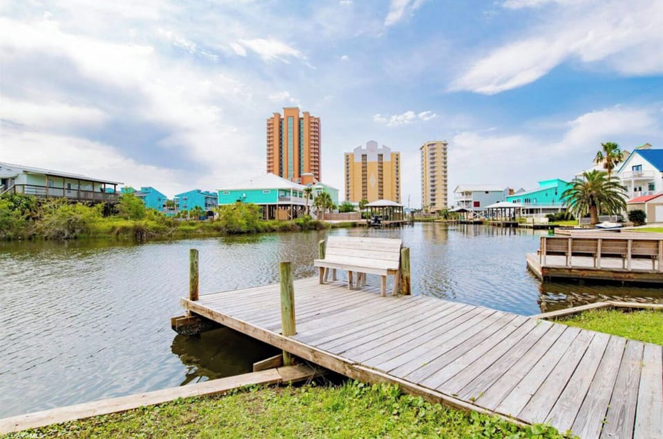 Private dock. Rent water sport crafts or kayaks from Ike’s at back of cove 