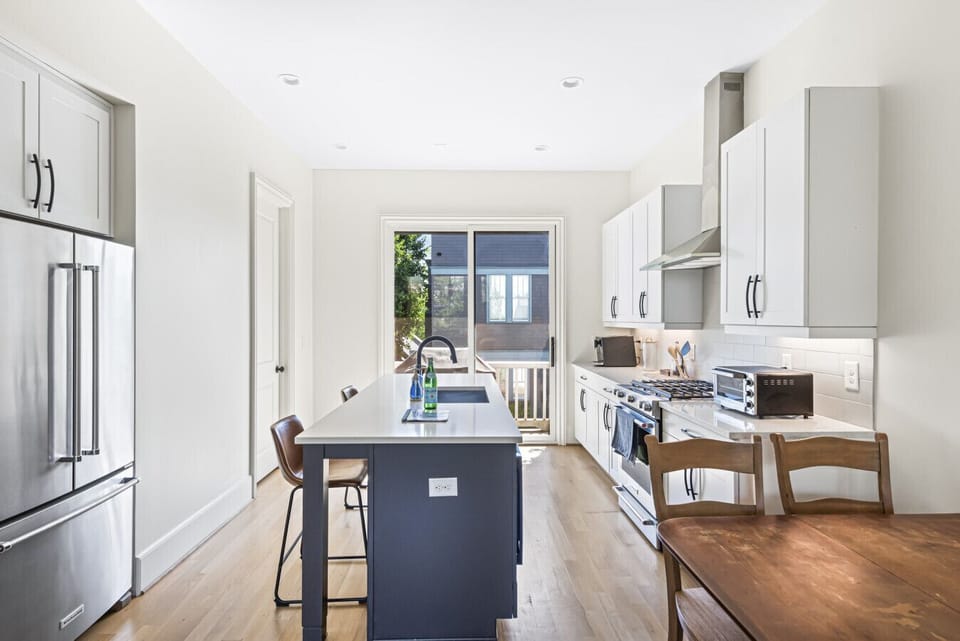 One of the highlights of our home is the chef`s kitchen, which features Kitchen Aid appliances; a gas stove, oven, refrigerator, microwave, & dishwasher. Whether you`re an experienced home cook or just looking to prepare a quick meal, you`ll find everythi
