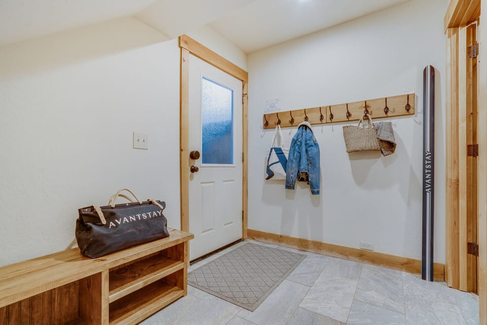 Entry and mudroom.