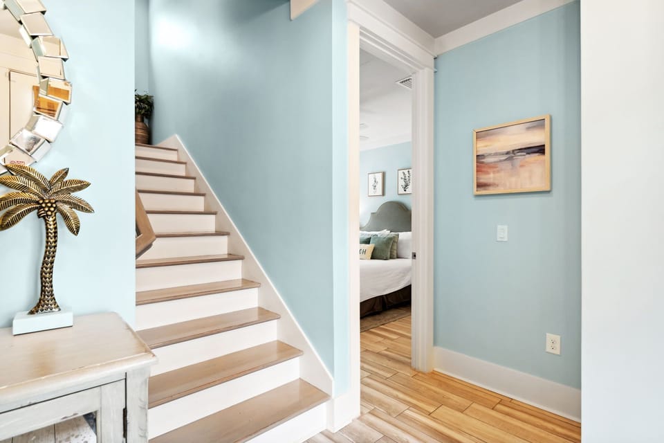 Stairway to second floor