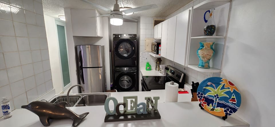Kitchen and laundry
