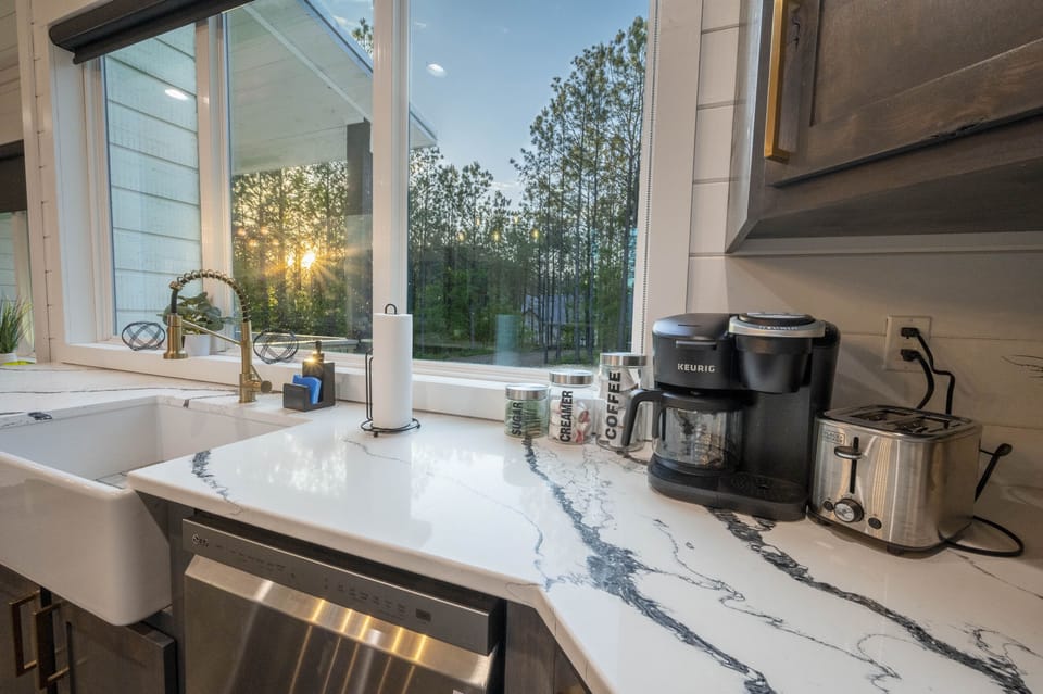 Check out the views from the kitchen!