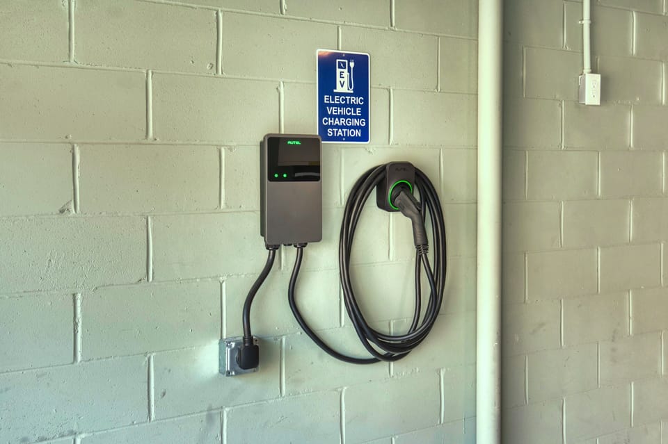 Free EV Charger. Tesla Adaptor available upon request.