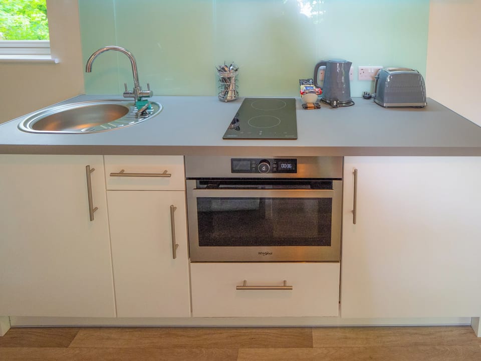 Kitchen area | Woodpecker - Treglisson Pods, Hayle