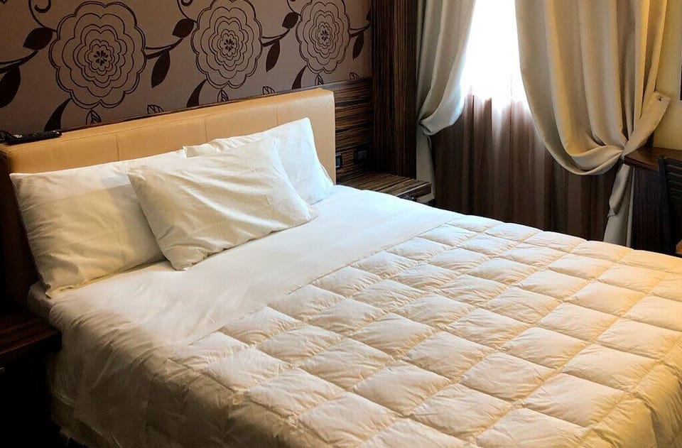 Basic Double Room Single Use | Desk, free WiFi, bed sheets