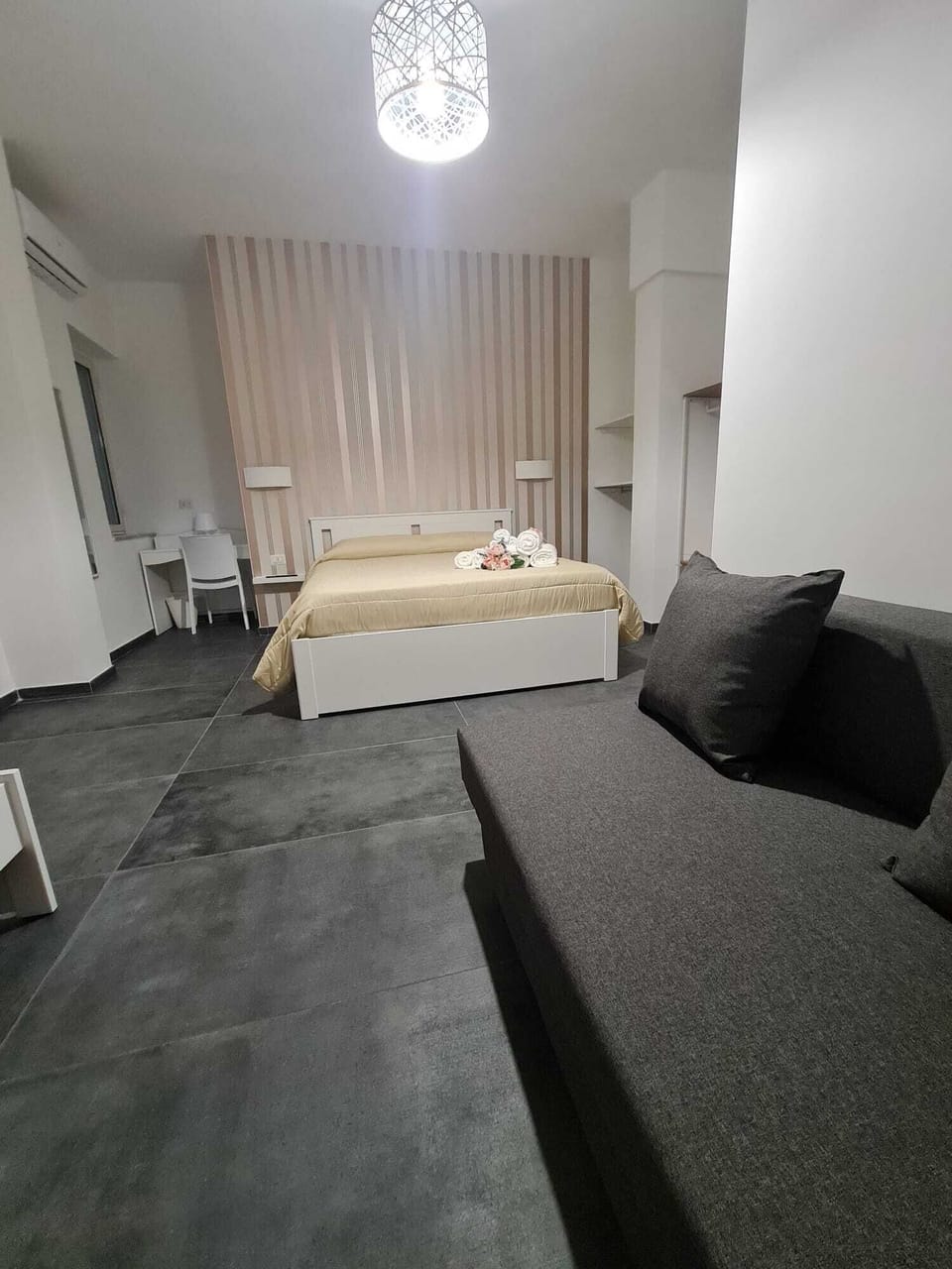 Family Room | Premium bedding, individually decorated, individually furnished, desk