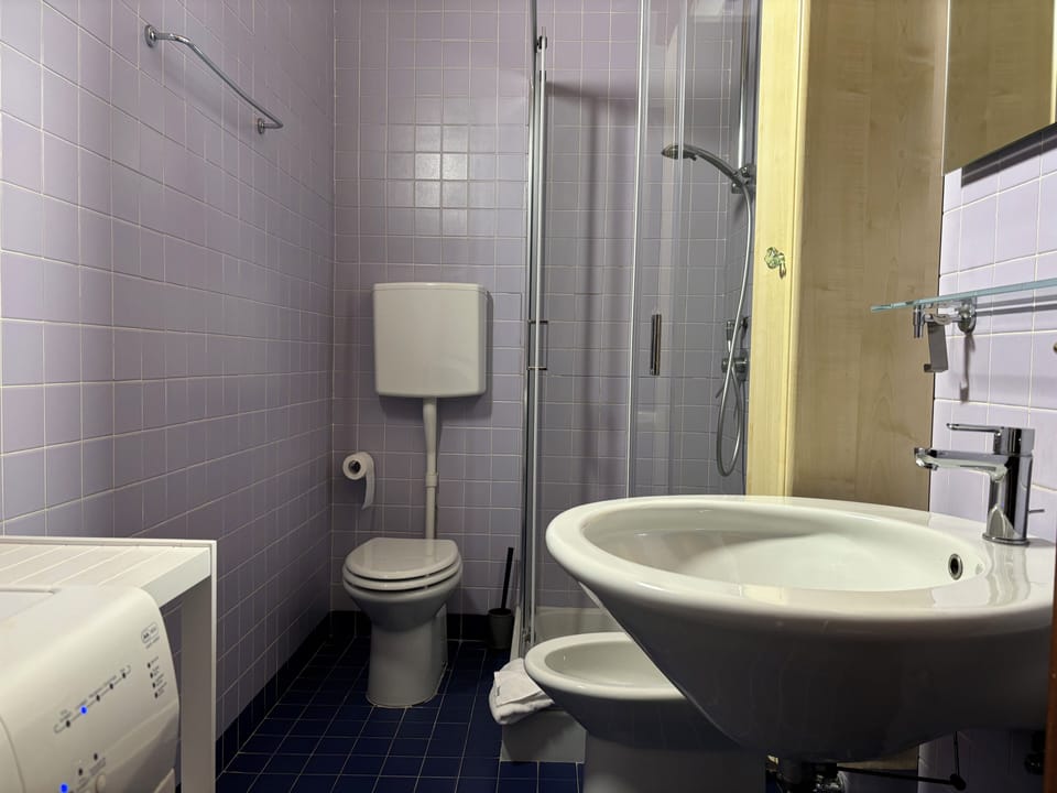 Condo | Bathroom | Hair dryer, towels, toilet paper