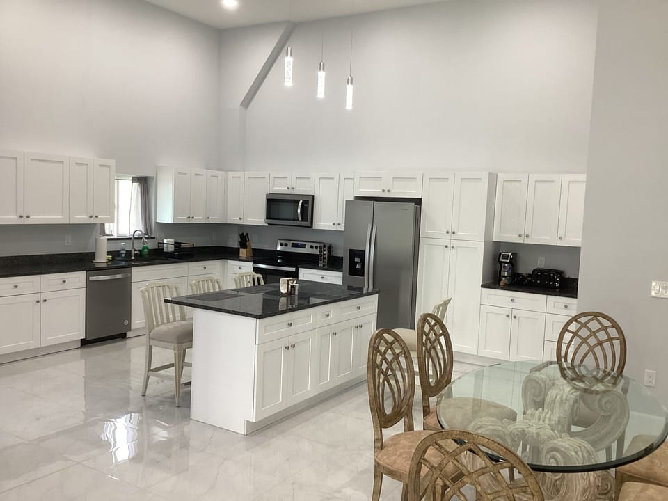 Kitchen and dining area 