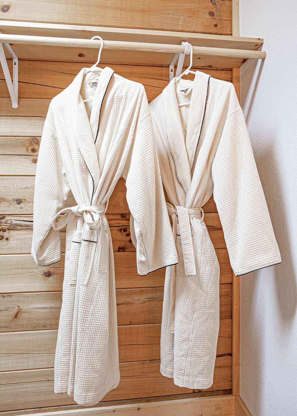 Bath robes available for your use