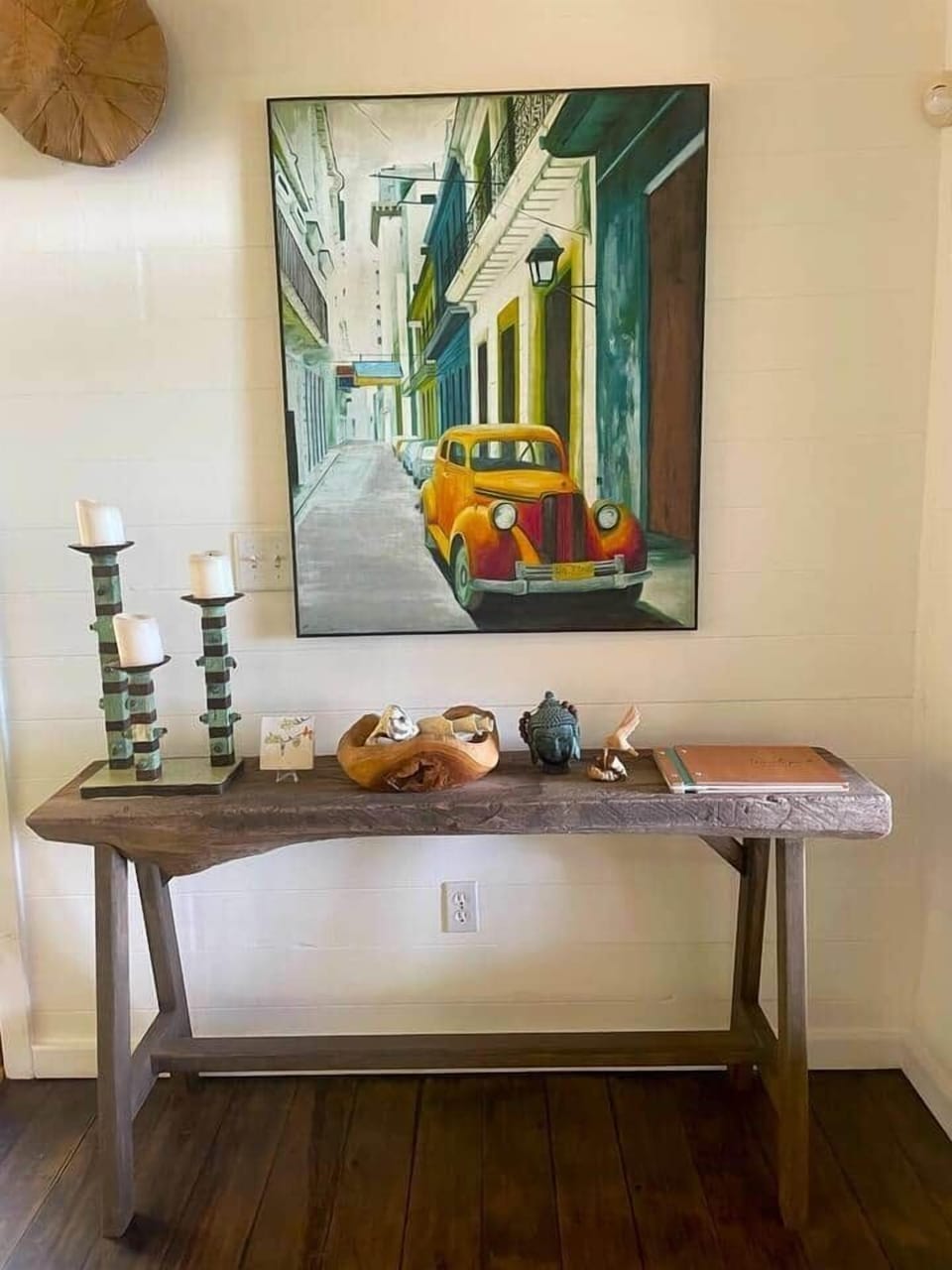 Local Art & Antiques will every corner of Treetops inside  & out.
