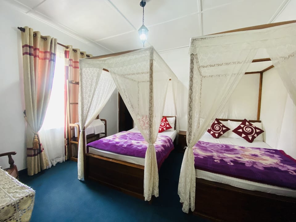 Family Quadruple Room, 2 Double Beds, Smoking, Lake View | Premium bedding, pillowtop beds, individually furnished