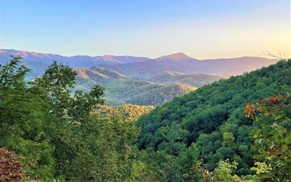 Enjoy some great scenery and fantastic drives through the mountains during the fall! Note, this is not a picture of the view from the house but in the Smoky Mountains
