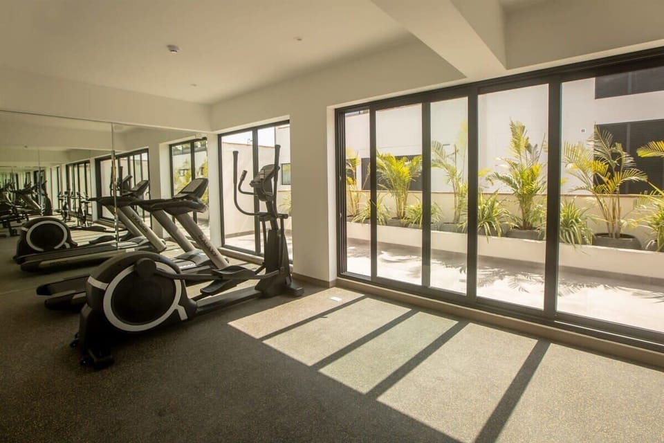 Equipped gym