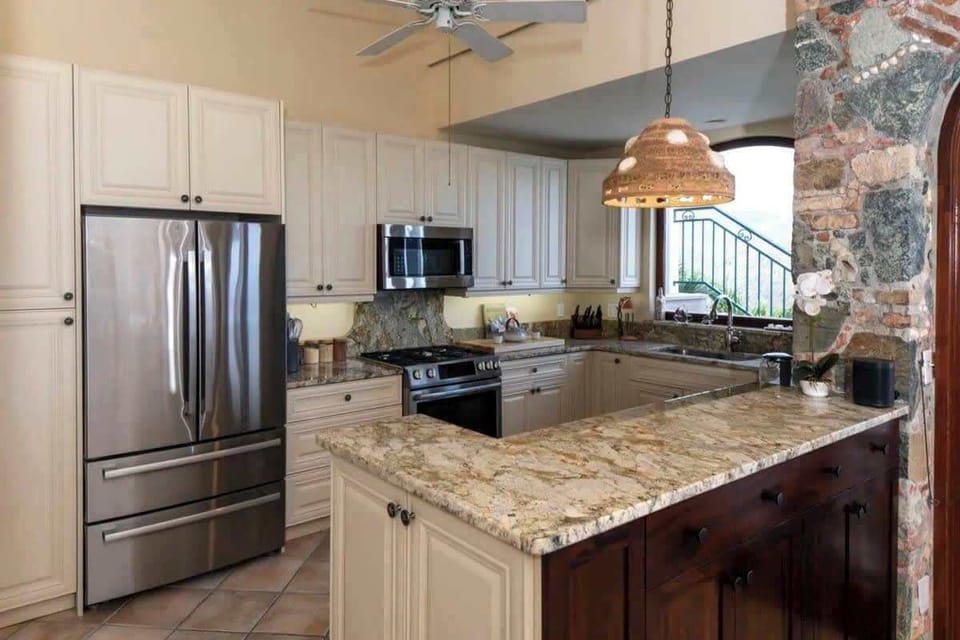 Open concept well appointed kitchen