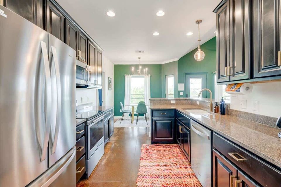Fully stocked kitchen