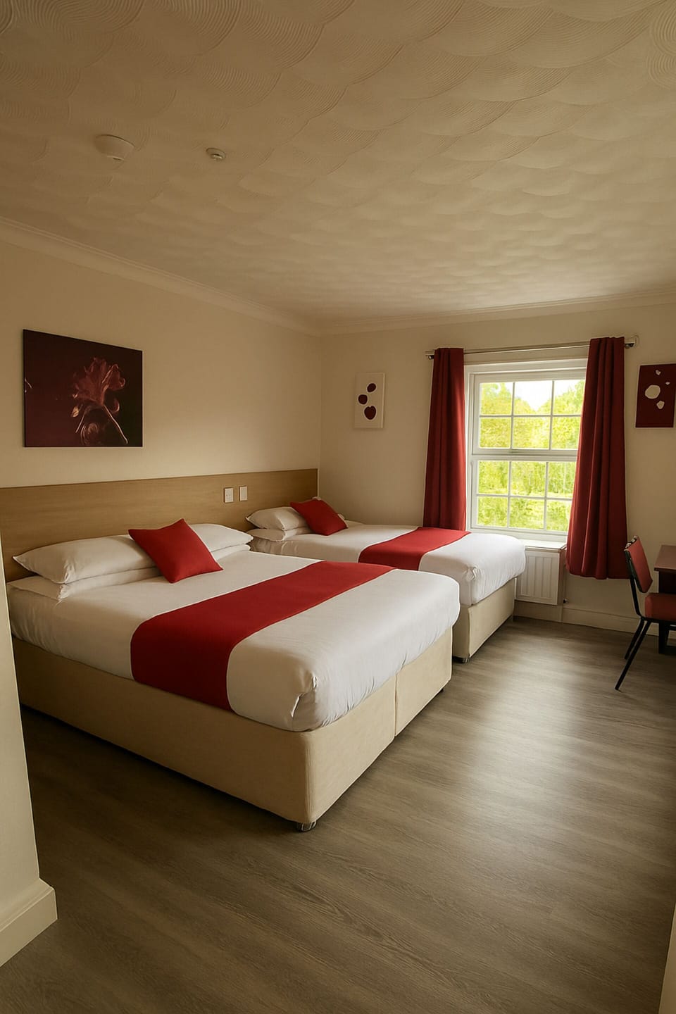 Family Triple Room | Desk, iron/ironing board, free WiFi, bed sheets