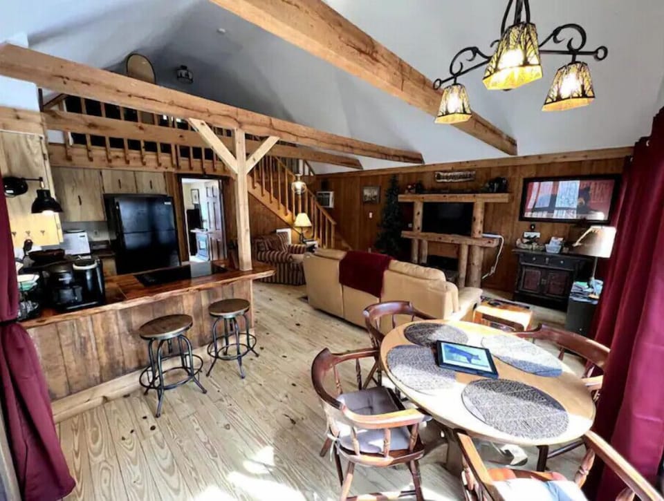 Dining Living and Kitchen in open concept