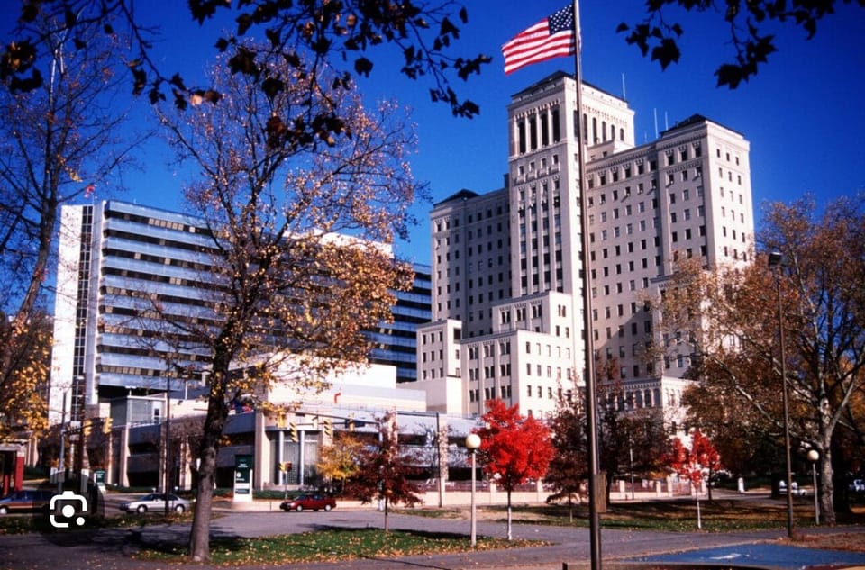 Allegheny General Hospital is right across the street. 