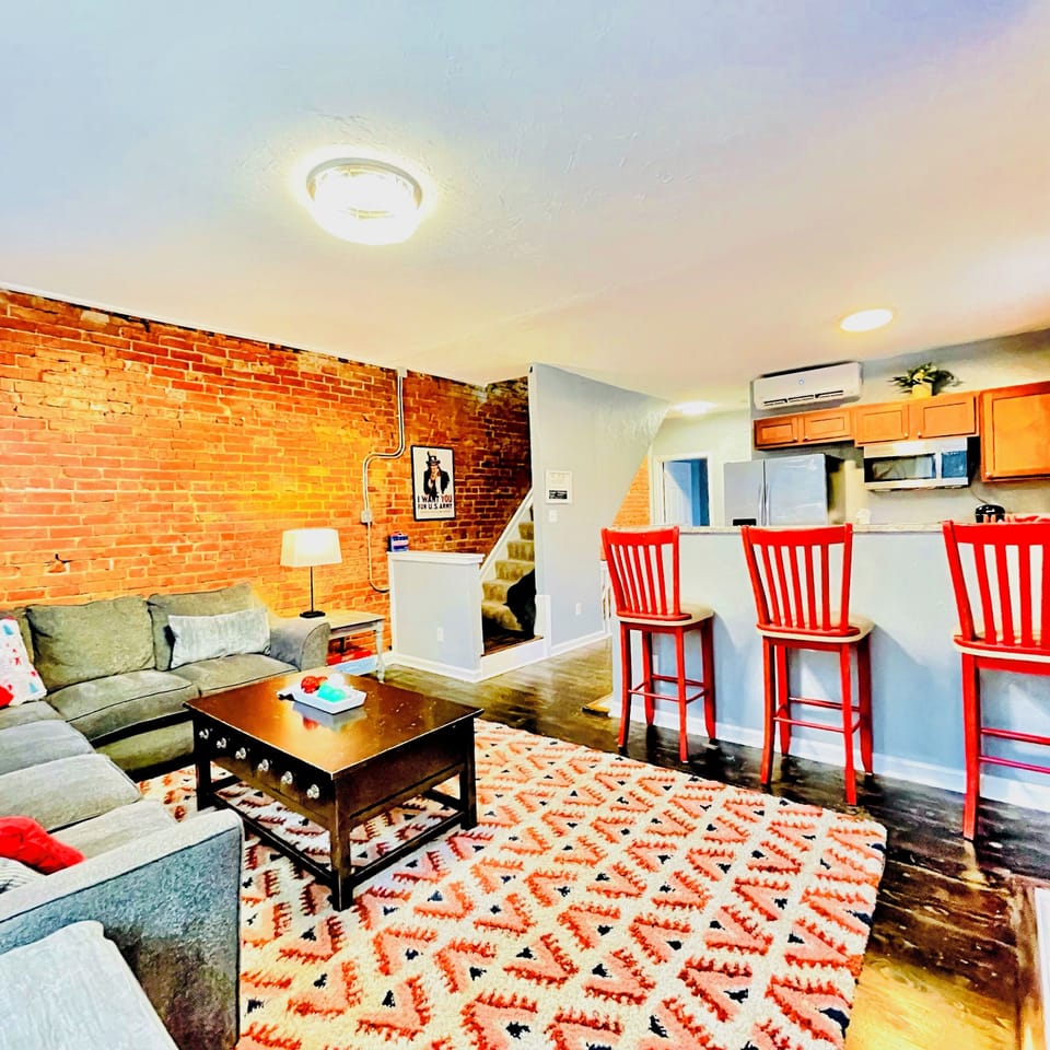 The open floor plan in the great room is perfect for a family gathering