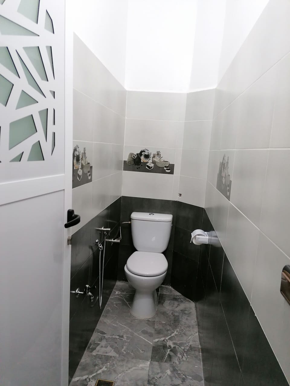 Family Apartment | Bathroom | Hair dryer, slippers