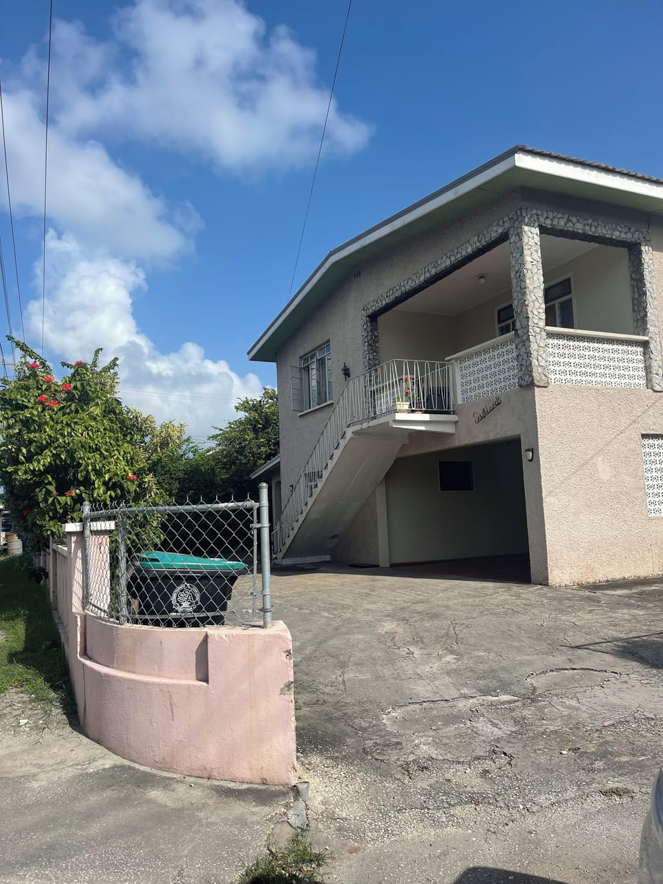 Entrance to property