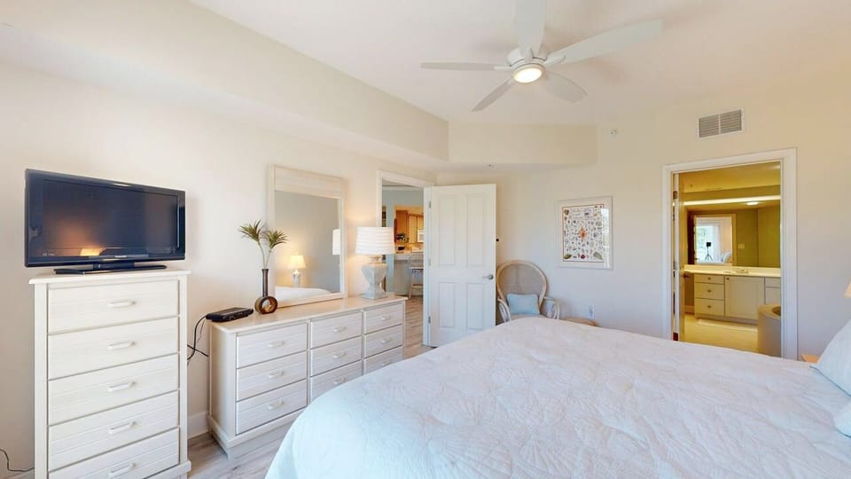Primary Bedroom with HDTV
