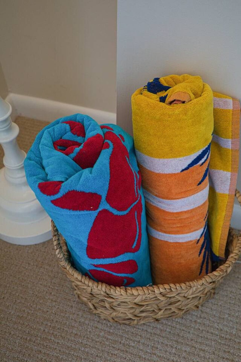 No need to pack Beach Towels.  We provide them, as well as beach chairs!