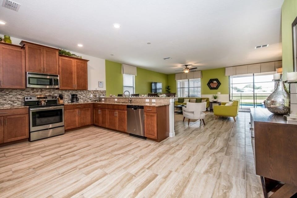 Villa, Multiple Bedrooms | Private kitchen | Microwave, dishwasher