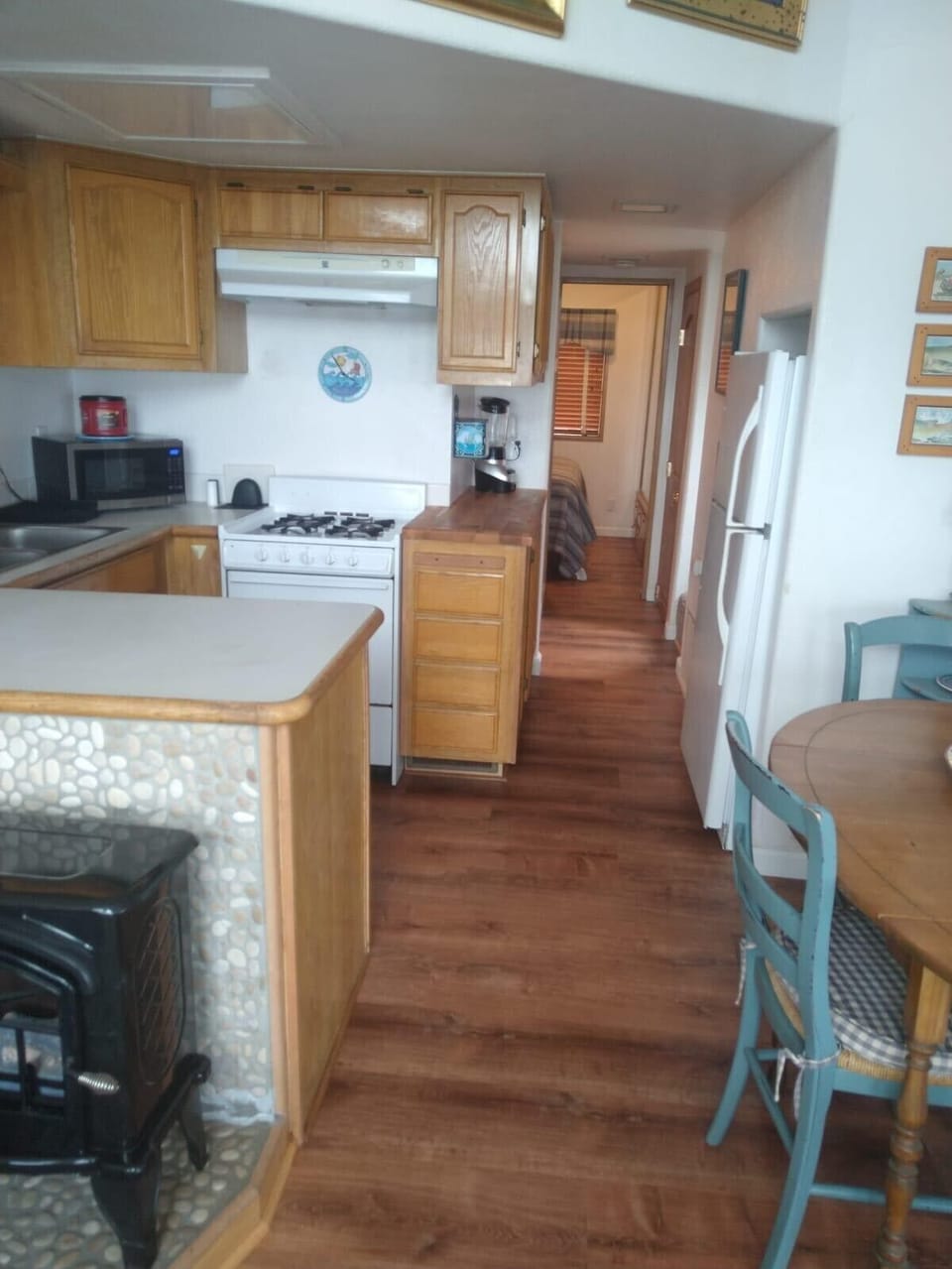 Kitchen and Hallway